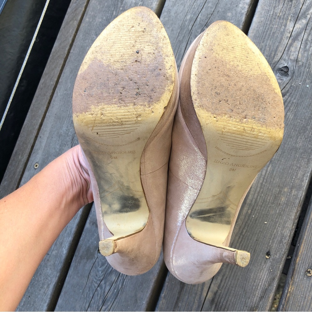 Enzo Angliolini Light Mauve Pumps - image 8